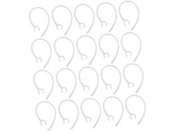 Vicasky 50 Peças Crochet D'oreille Diamètre Intérieur 6 Mm Para Écouteurs Sans Fil