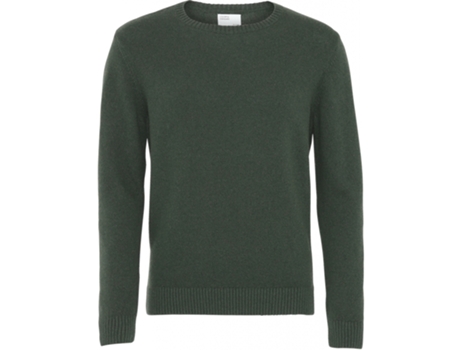 Camisola Unissexo COLORFUL STANDARD (M - Lã - Verde)