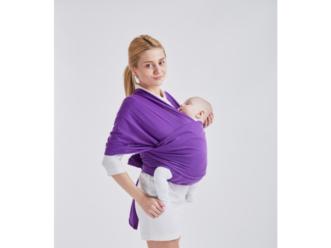 Marsúpio Digitallab Ergonómico Para Bebés Até 16 Kg (roxo)