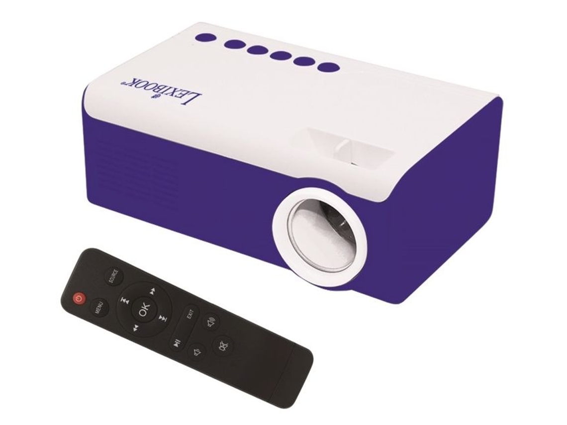 Projetor De Vídeo Portátil Para Assistir Filmes, Fotos, Jogos Brilvibera