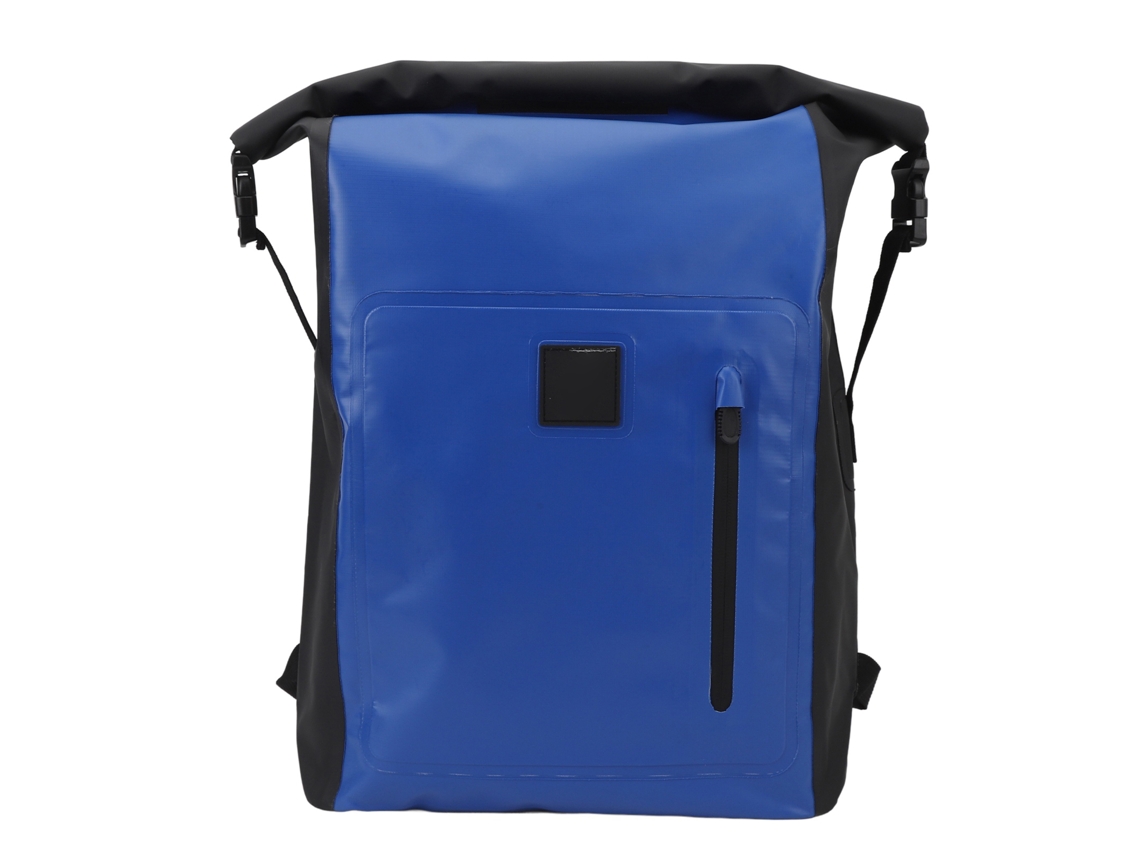 Mochila Impermeável 25l Pvc Resistente Azul