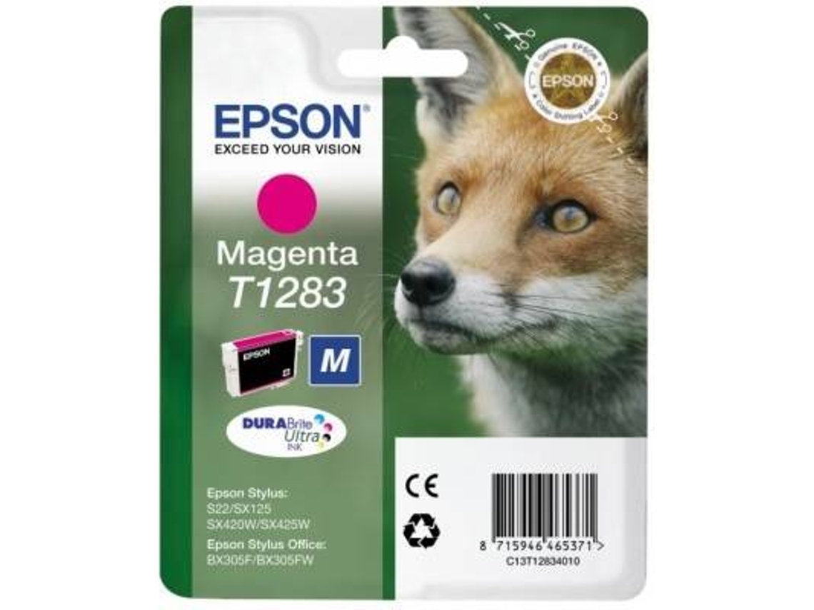 Tinteiro EPSON T1283 DURABrite Ultra Ink Magenta
