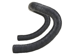 Fita De Guidão Super Sticky Kush Preta Com Plugues Anodizados Preto