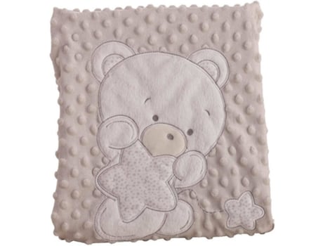 Manta Duplo Urso Poliéster (100 x 75 cm)