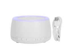 Máquina Portátil De Ruído Branco Com Temporizador Usb Para Sono Profundo E Relaxamento