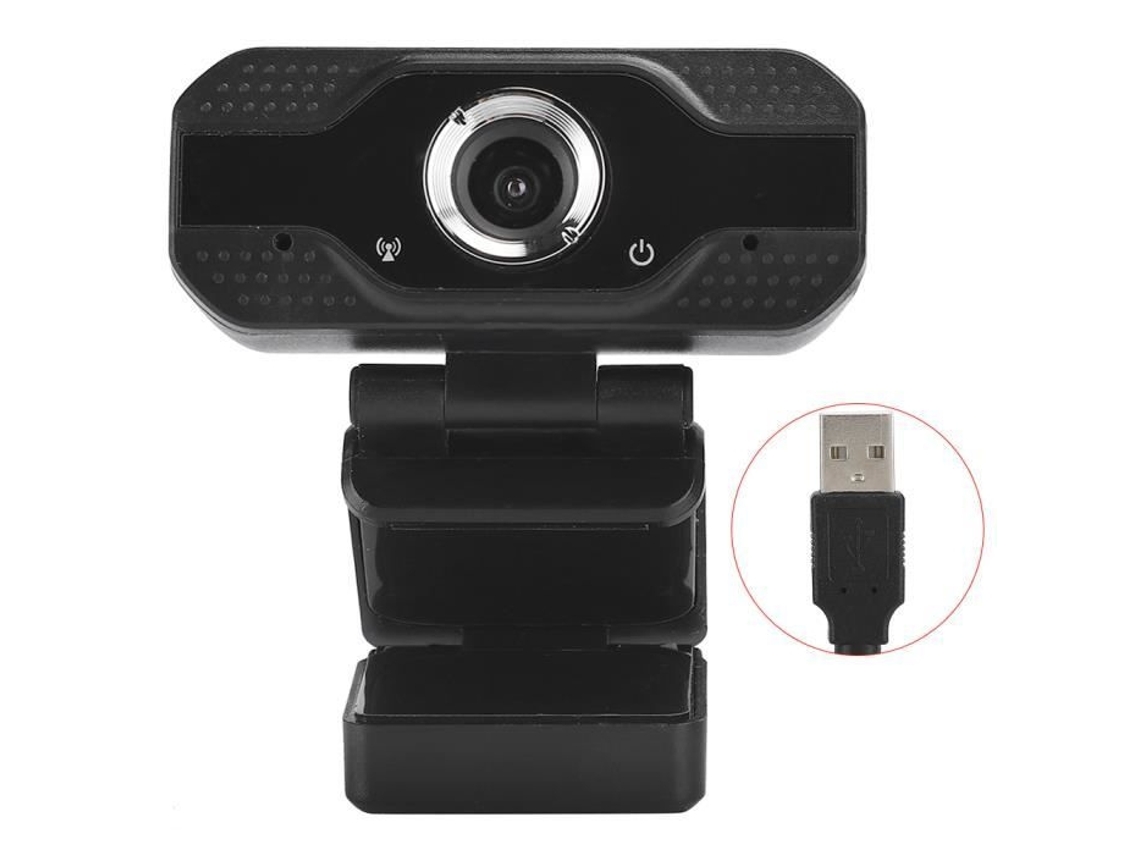 Webcam Usb, 1080p, Com Microfone E Streaming, Para Computador E Videoconferência