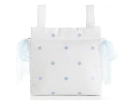 Mala com Trocador   Romantic Branco e Azul