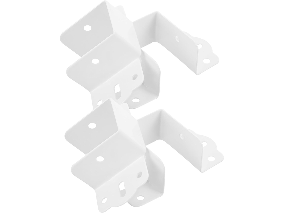 Suportes De Metal Reforçado Para Trilho Cama Ipetboom, Conjunto De 4 Peças, Acessórios Para Móveis De Cama, Fivelas De