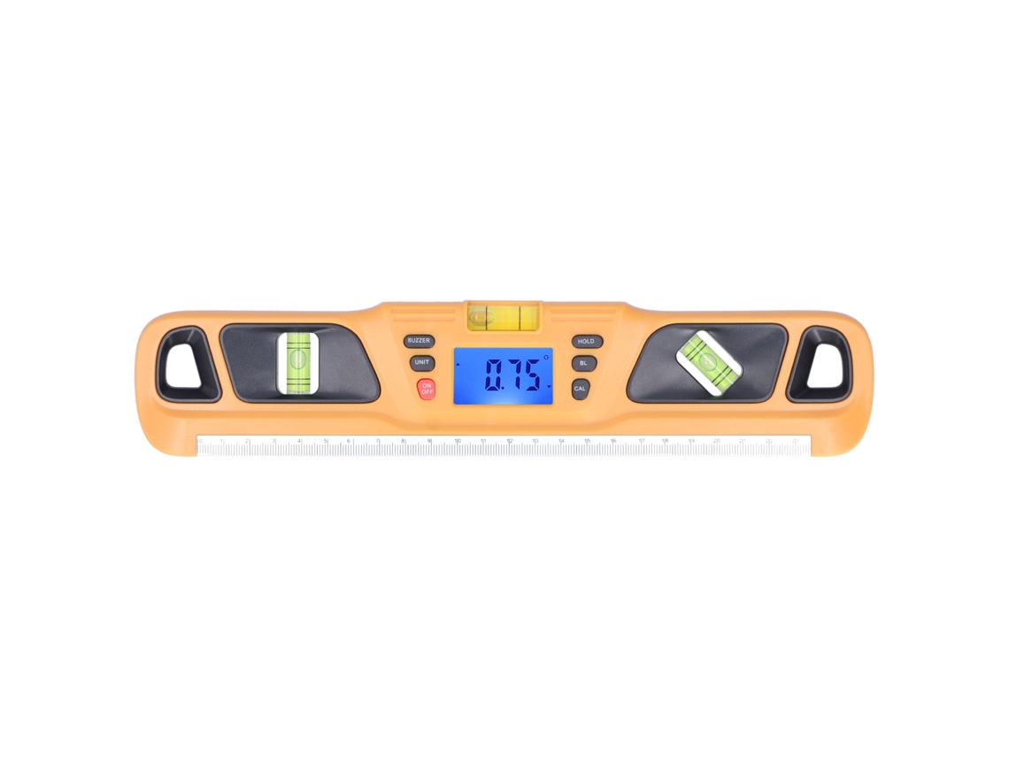 Nível de Bolha Magnético Digital com Protractor de Alta Precisão | S/MARCA