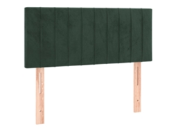 Headboard, Headboards Vidaxl Verde Veludo (90 Cm)
