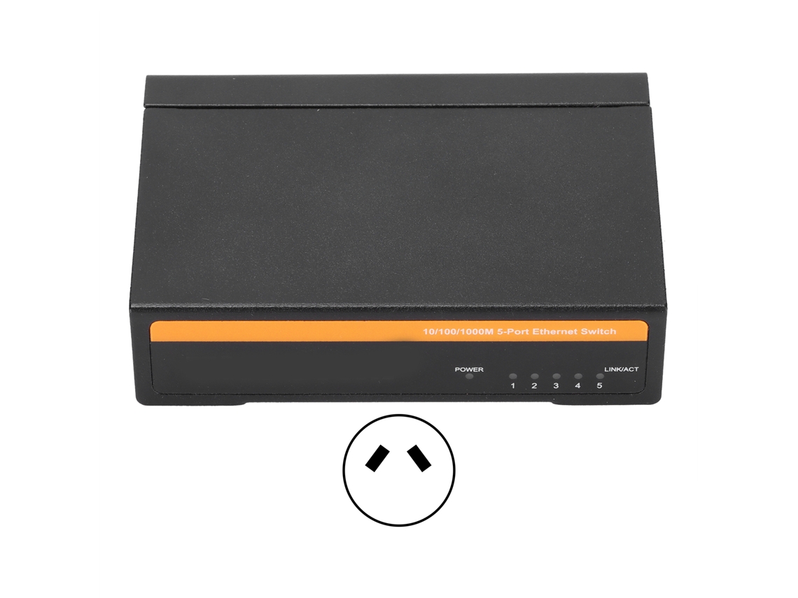 Switch Ethernet LAXISCREED 1000m 5 Portas