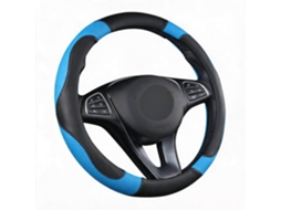 Capa Universal para Volante de Carro HENTEN HOME para Diâmetro de 38 Cm Respirável e Antiderrapante (azul)