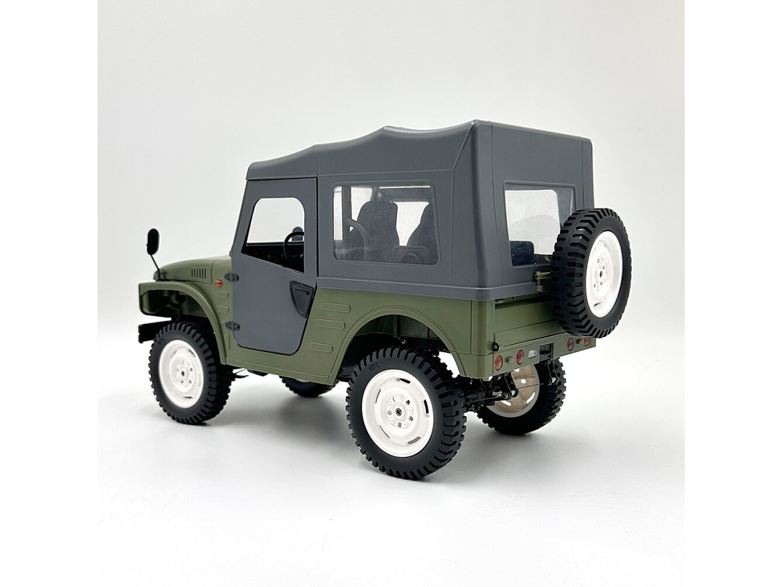 Pretowpl C84 1/10 2.4g 4wd Rtr Rc Carro para Suzuki Jimny Camião Crawler Modelos de Veículos Brinquedo Controlo Proporcional MDUG