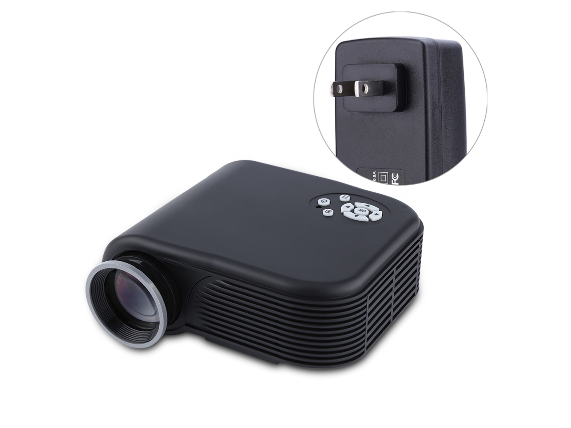 Projetor Mini EOOCOO (fonte de Luz Led com Resolução 1080p)