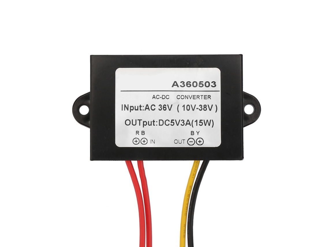 Laxiscreed Conversor De Energia Ac/dc 36v Para 5v 3a Para Eletrodomésticos