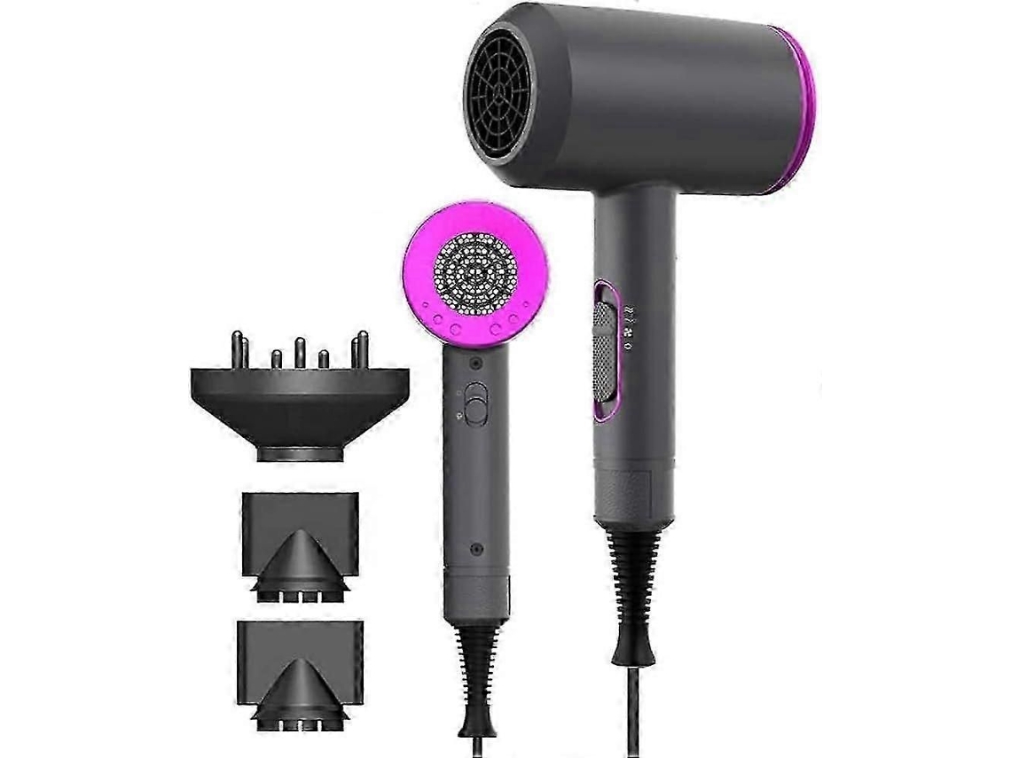 Secador de Cabelo 2025, Iônico Profissional 2000 W com Difusor e Bicos, Potente , Secagem Rápida, Compacto GOKOCO