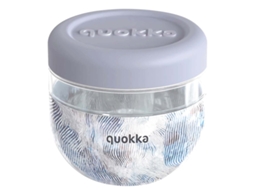 Recipiente para alimentos QUOKKA Design Zen 770ml com tampa antiderrapante Cinzento