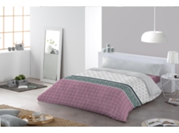 Edredão JVR Samay (Poliéster - Rosa - 150 cm)
