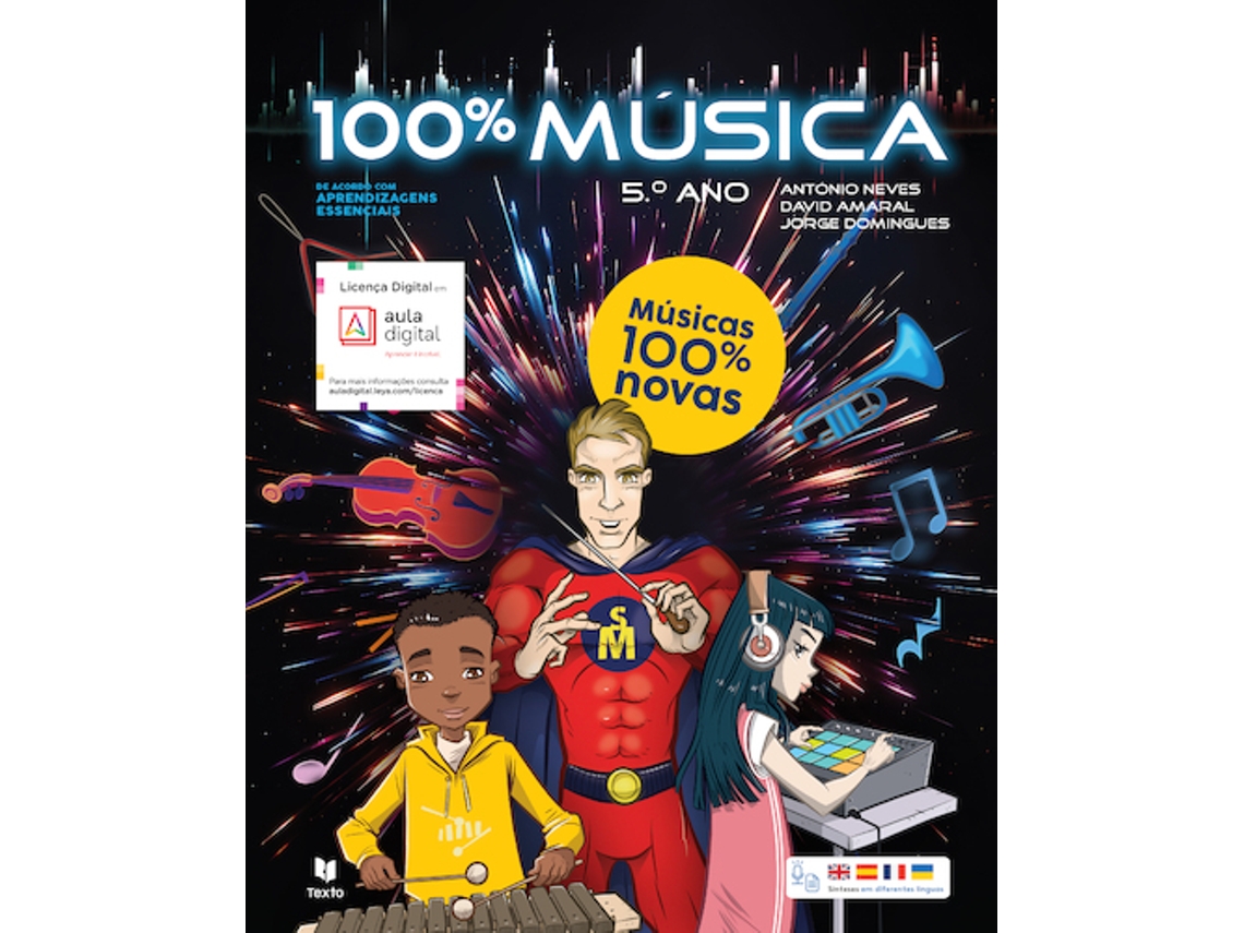 100% Música 5.º Manual Do Aluno 2026