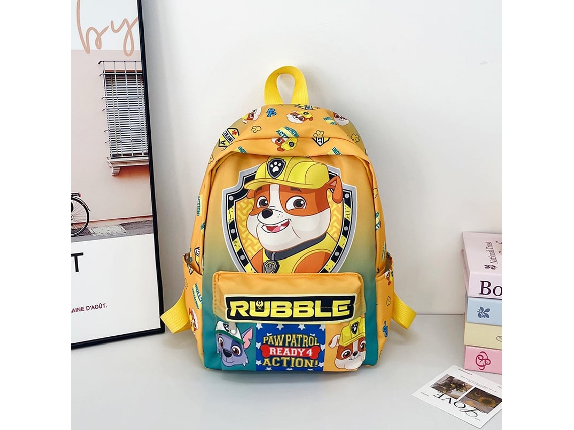 Mochila para Meninos e Meninas, Mochila com Estampa da Patrulha Canina, Mochila Pequena para Uso Diário, 33 Cm BRILVIBERA (13 Polegadas)