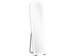 Espelho Corpo Inteiro Led 150x40cm Curvo 3 Cores Branco VELTRIX