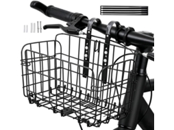 Cesta Para Bicicleta Acessório Grande Para Bicicletas Dobráveis Suporte Para Cesta No Guidão Dia Vayotoy