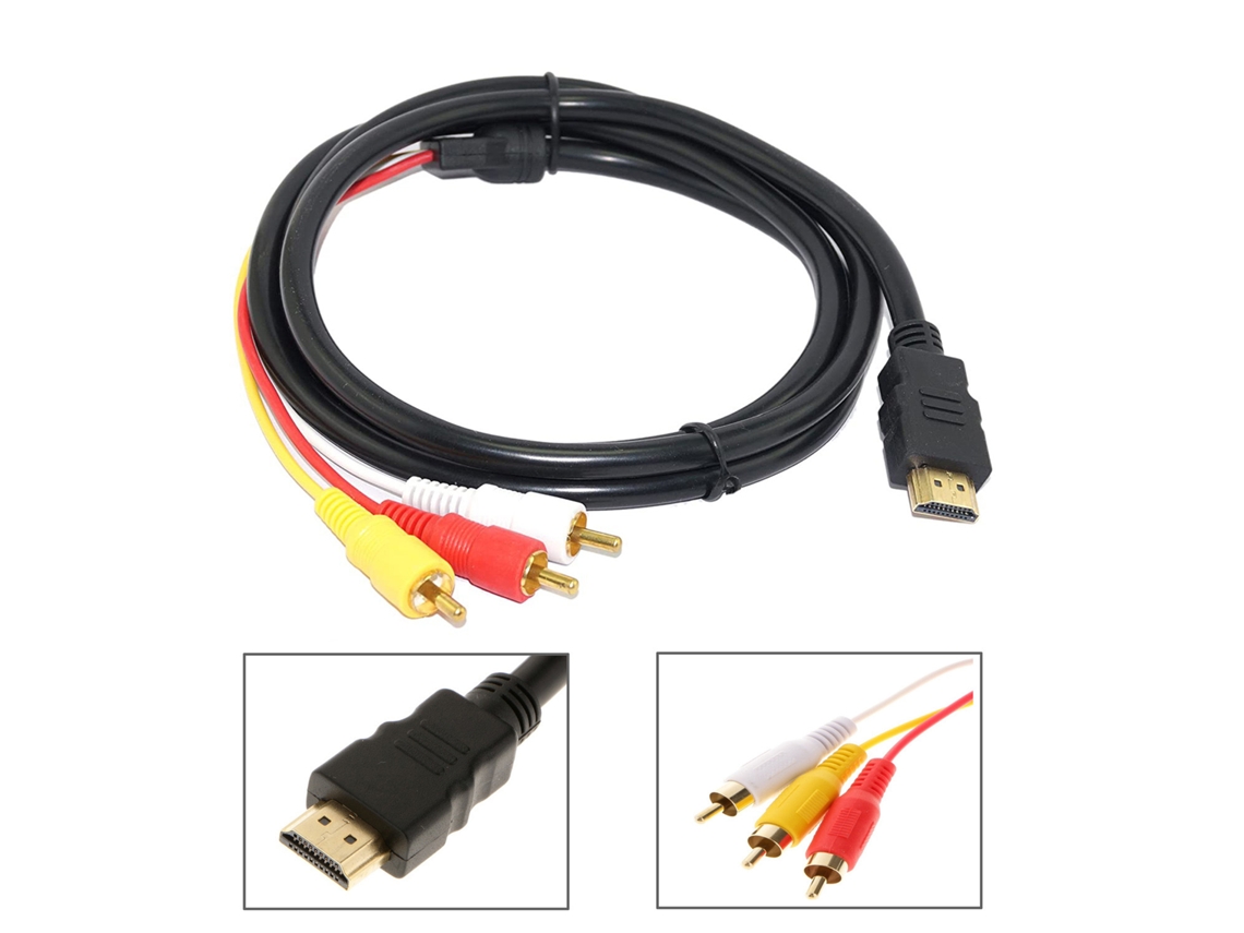 Cabo Hdmi Rca 1,5m AQUAFORGE