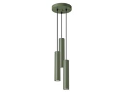 Sollux Sl.1487 Lámpara Colgante Lagos 3p Verde Oliva Verde Oliva