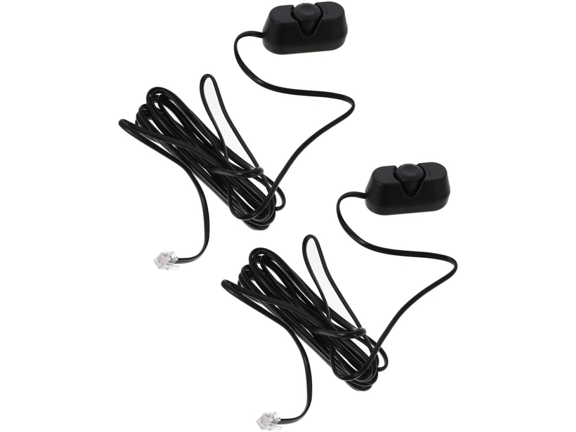 Controle Remoto De Volume Para Subwoofer De Carro (2 Peças)
