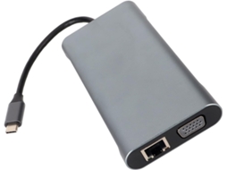 Hub Usb-c De 11 Polegadas Com Vga 4k, Carregamento Pd 87 W, Porta