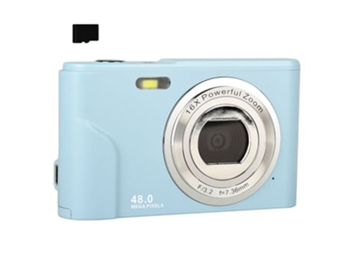 Câmera digital compacta Panoona DC311 com cartão TF de 32 GB