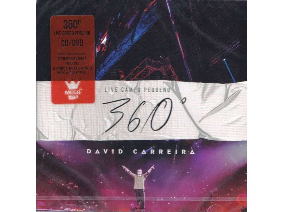 CD+DVD David Carreira - Live Campo Pequeno 360º