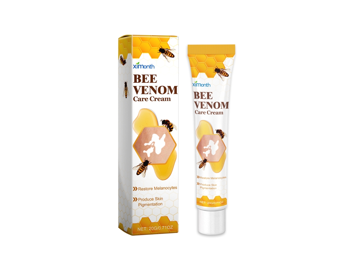 Creme de Cuidado com Vitiligo Veneno de Abelha Ximonth Hidratação e Reparo Cutâneo