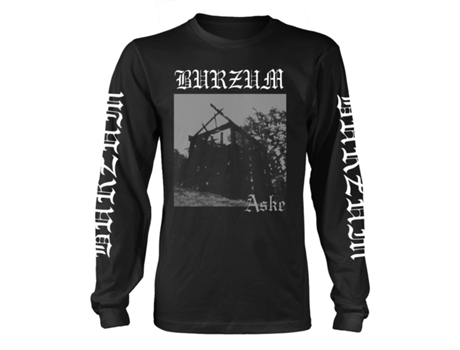 Camisola BURZUM (L - Preto)