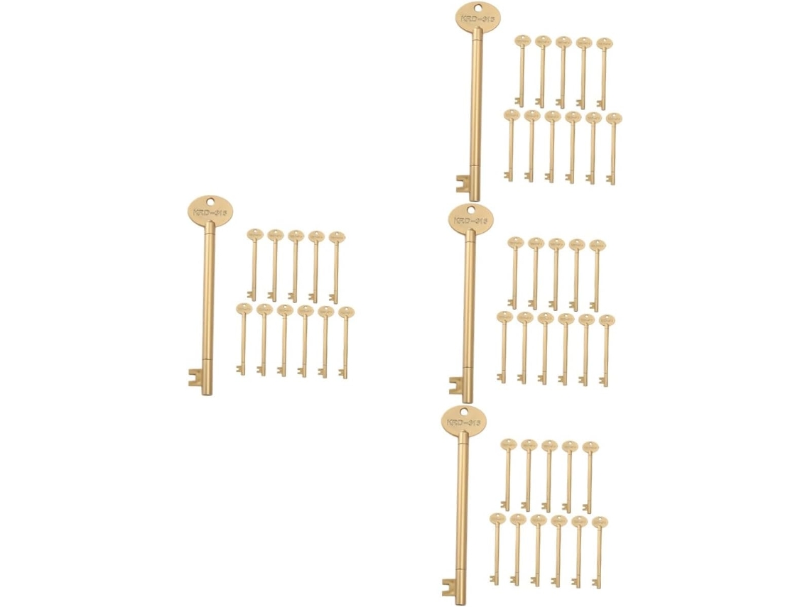 Conjunto De 48 Canetas Em Gel, Com Design Chave, Multiuso Kawaii Para