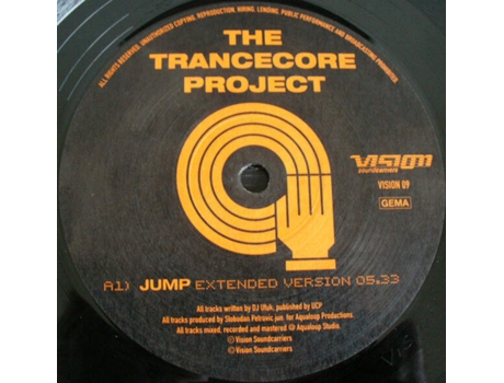 Vinil Jump, The Trancecore Project Vision Soundcarriers