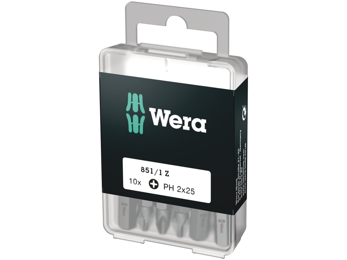 Ponta Phillips 851/1 Z Ph 1 X 25 Mm Diy-Box WERA 05072400001