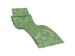 Sun Lounger Cushion, Sun Lounger Cushions Vidaxl Verde Poliéster (n/a)