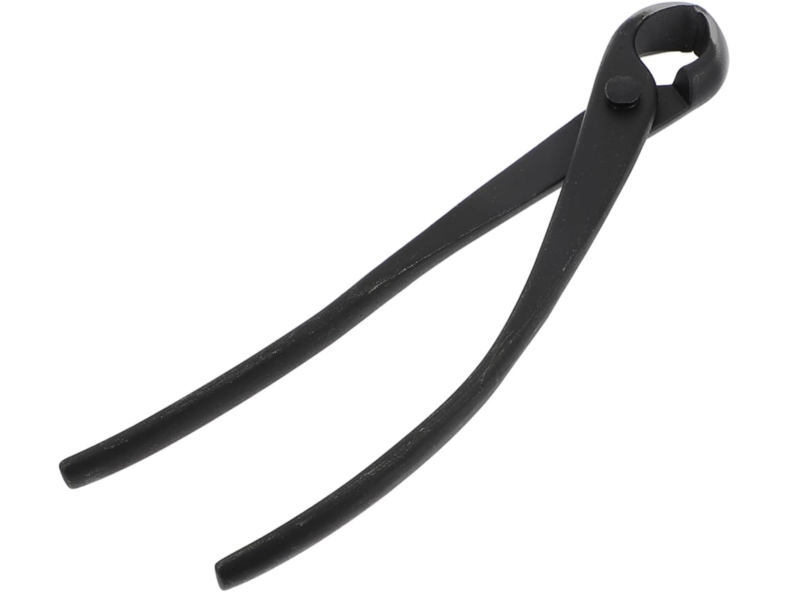 Tesoura de Jardinagem Japonesa Côncava com Cabo Ergonômico, Ferramenta Ideal para Bonsai e Corte de Plantas. SFUSHOS