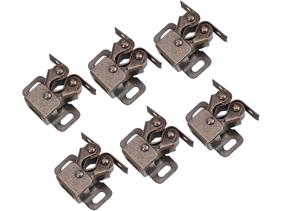 Fechos De Esfera Para Portas Internas, Conjunto De 6 Peças, Travas De Metal Para Manter A Porta Aberta, Adequados Para