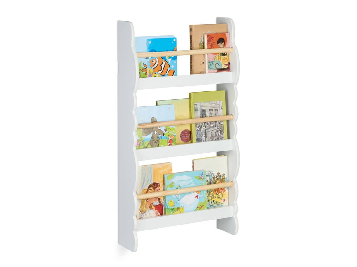 Estante Infantil Com Design De Nuvem