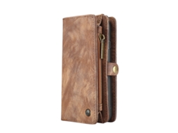 Capa LAXISCREED para Iphone 6s Plus Marrom com Cartão Pu