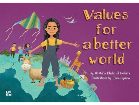 Livro Values for A Better World de Al Maha Al-Delaimi (Inglês)