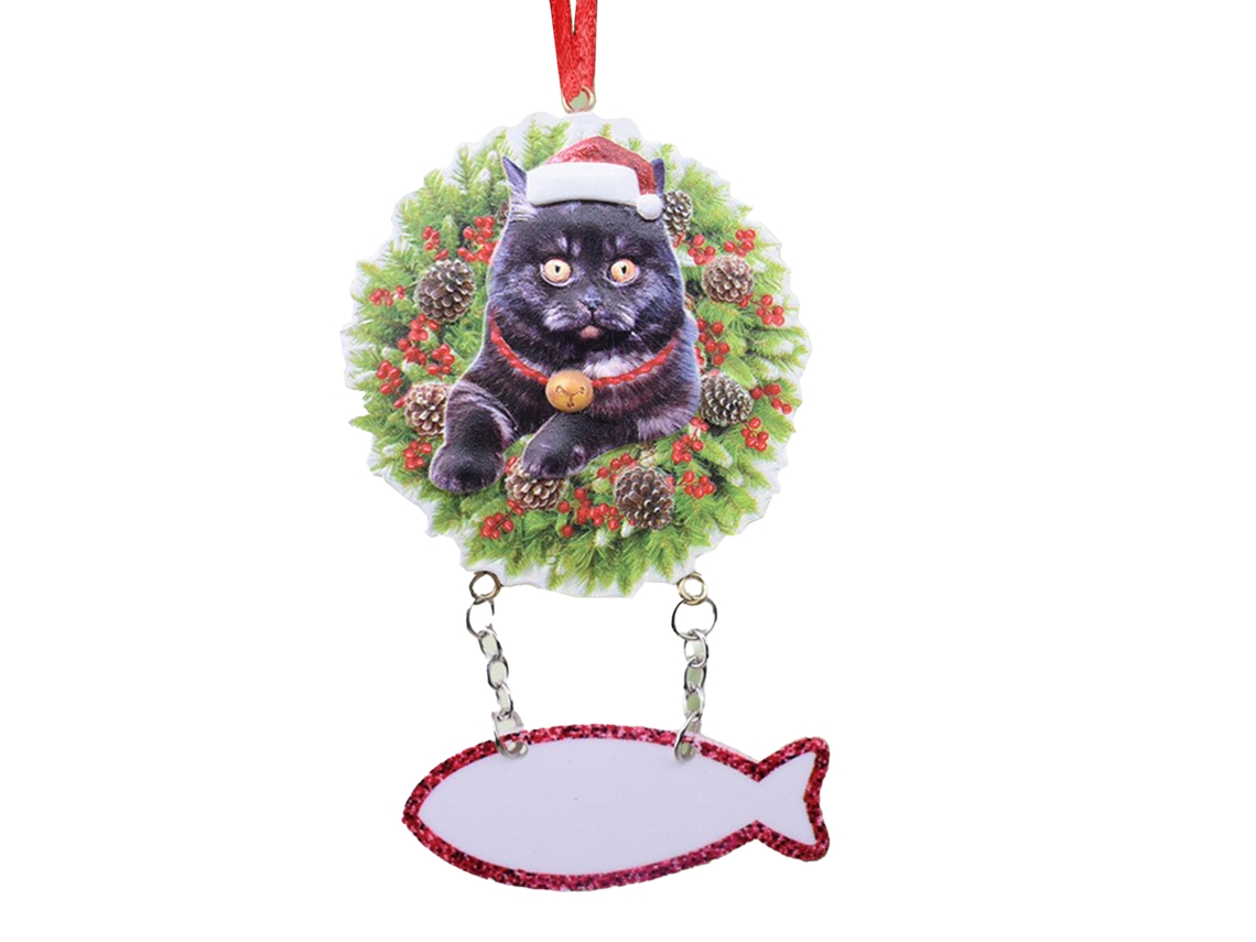 Pendente Natalino Para Pet Decorativo De Acrílico