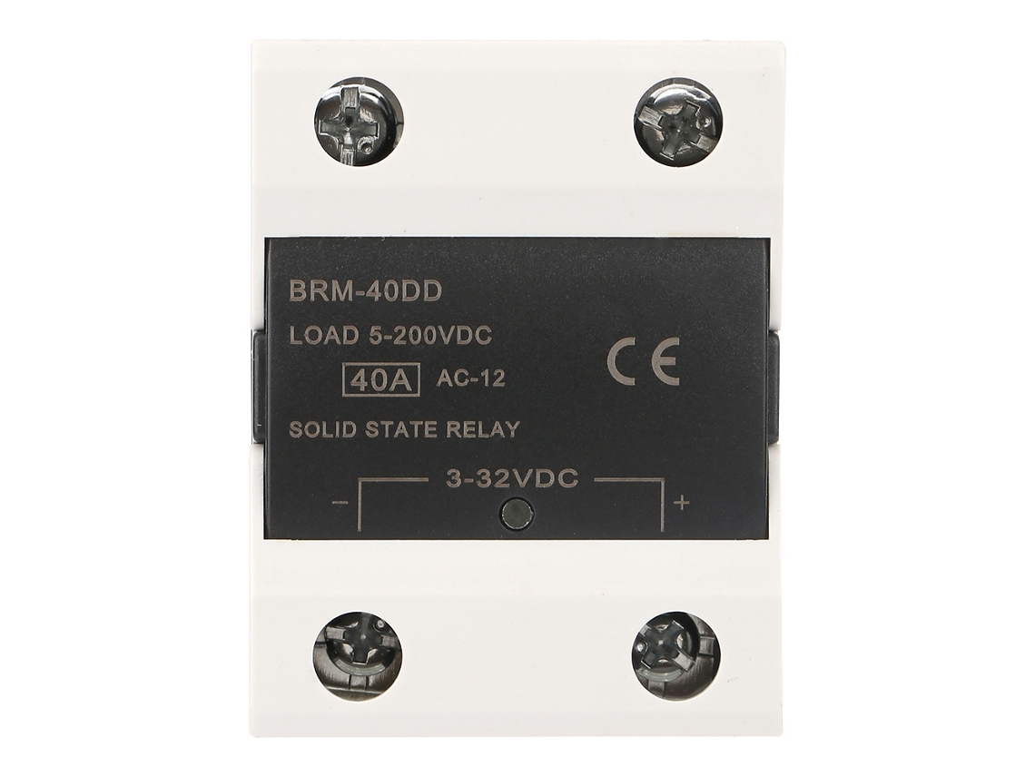 Relé de Estado Sólido Brm 40 40a para Automação Industrial 5 200vac | S/MARCA