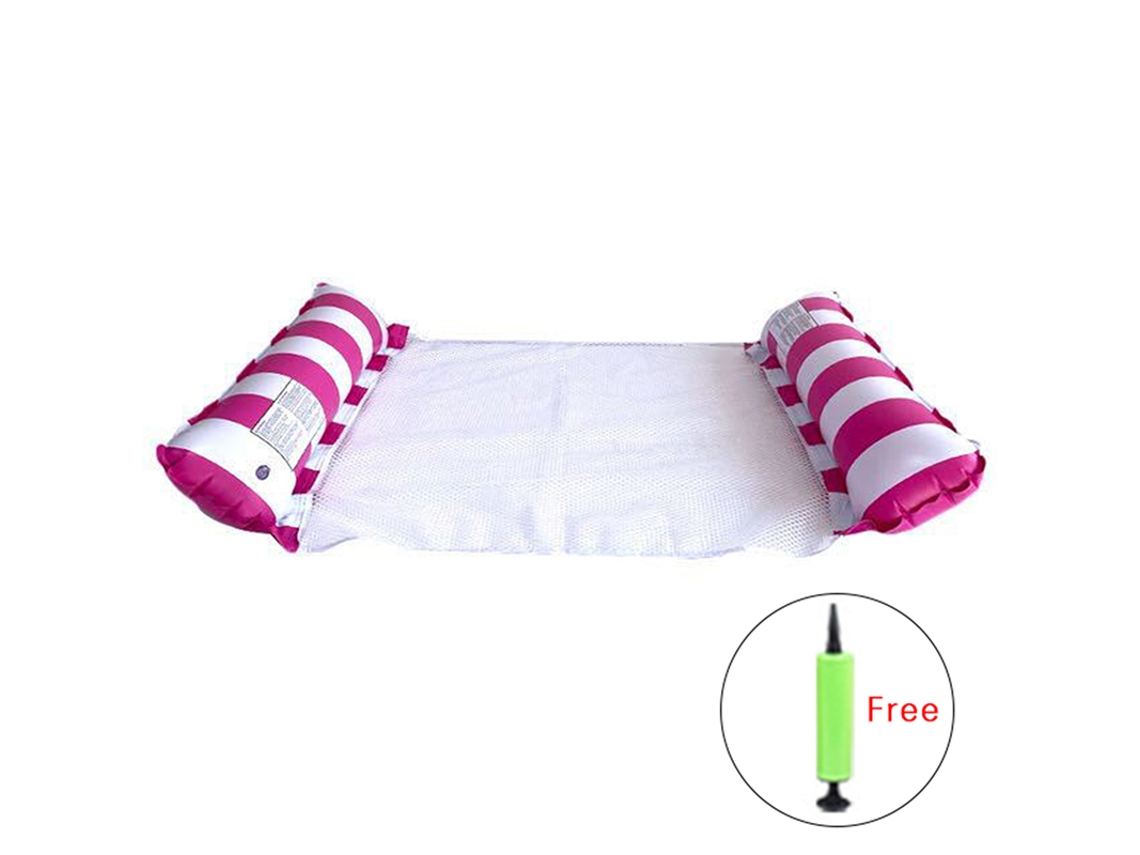 Rede Inflável Dobrável Para Piscina, Estilo Rede, Ideal Para Atividades Aquáticas.