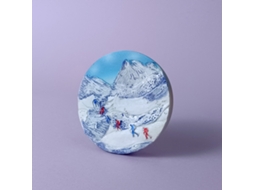 (equipe De Montanhismo Circular) Ímãs De Geladeira Com Cidades Da China: Hong Kong, Macau, Taiwan, Tianjin