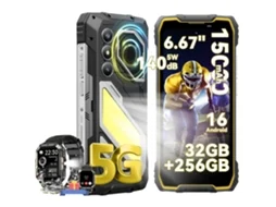 Smartphone OSCAL Pilot 5 + W70 Pro (6.67'' 32 Gb 256 Gb Amarelo)