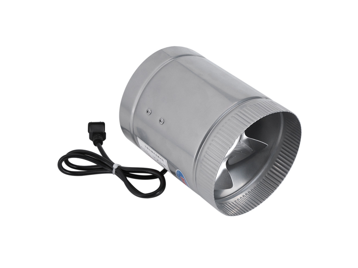 Ventilador Portátil de Duto 6 Polegadas Baixo Ruído