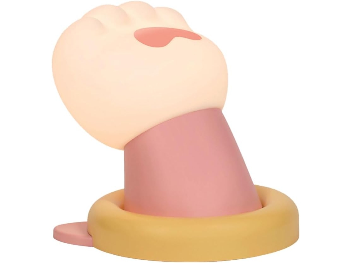 Luminária Noturna Led Infantil Em Formato De Pata Gato, Luz Ambiente